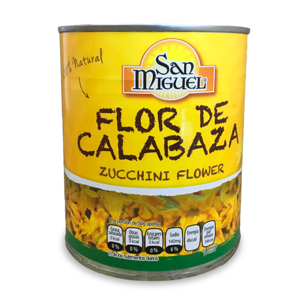 Flor de Calabaza, San Miguel, 780 g (peso drenado 430 g)