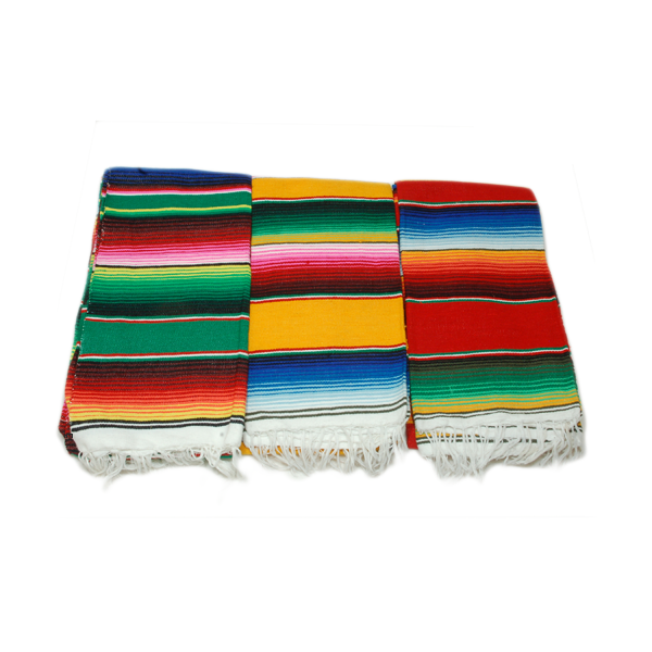 Poncho Original aus Mexiko für Erwachsene, verschiedene Farben