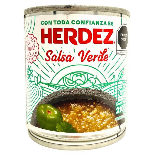 Salsa Mexicana Verde Herdez, 210 g