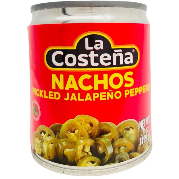 La Costeña Jalapeños in Scheiben für Nachos Dose mit 199 g | Abtropfgewicht 140 g